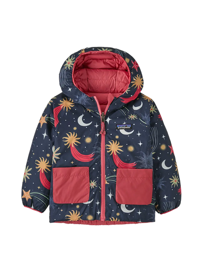 Dwustronna kurtka puchowa Baby Reversible Down Hoody Patagonia BEBE Concept 