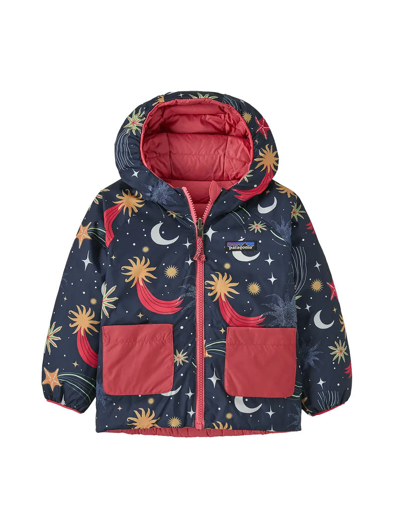 Dwustronna kurtka puchowa Baby Reversible Down Hoody Patagonia BEBE Concept 