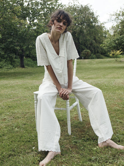 Hose Anglaise BLANC