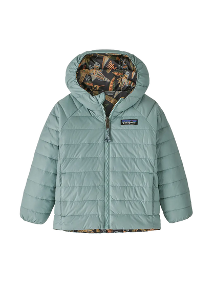 Dwustronna kurtka puchowa Baby Reversible Down Hoody Patagonia BEBE Concept 