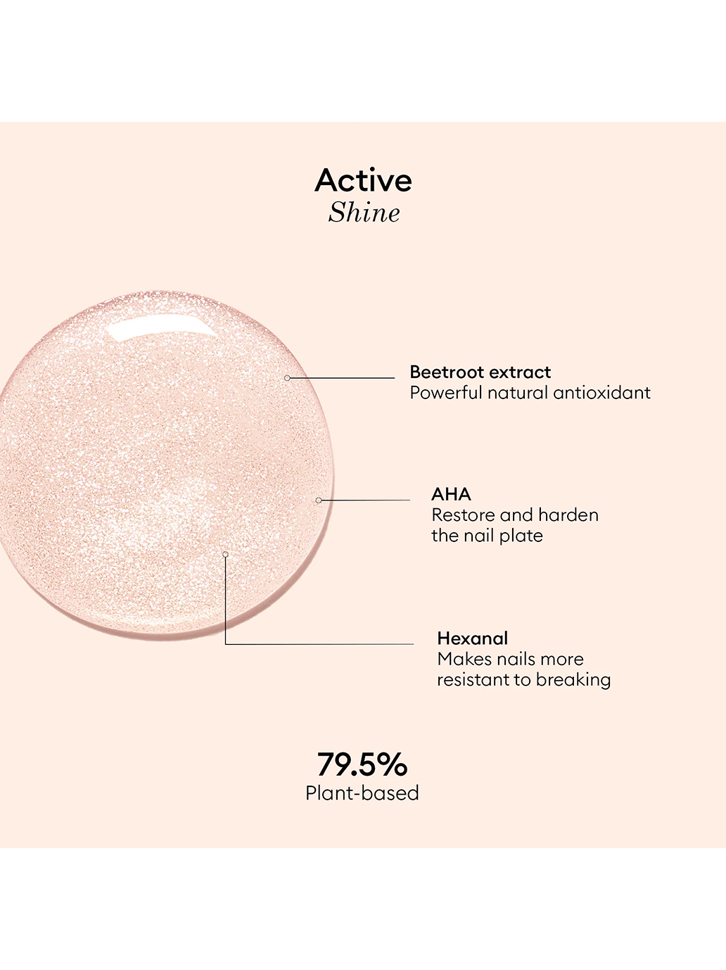 Pflegender Nagellack Active Shine SHINE