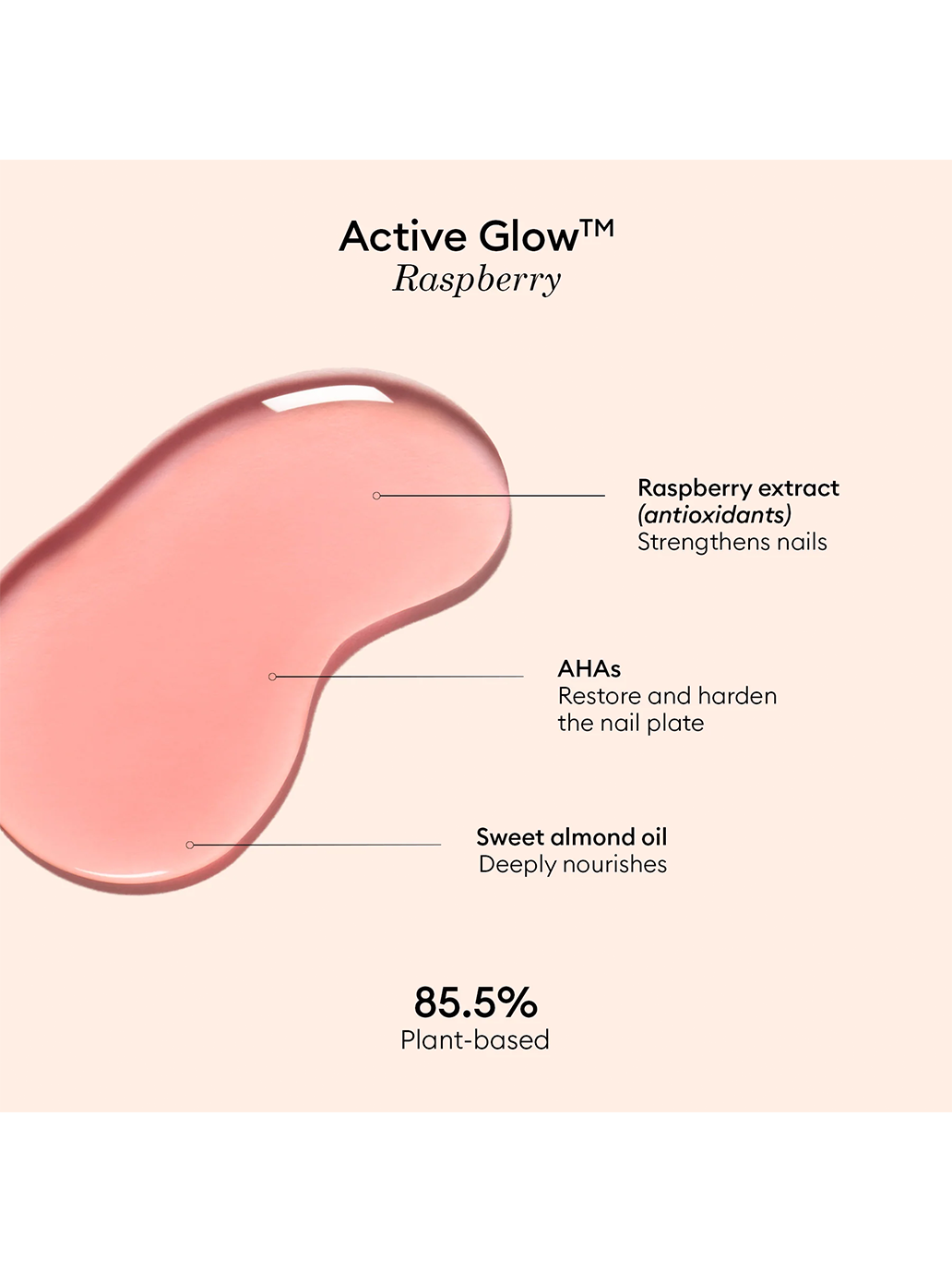 Pflegender Nagellack Active Glow