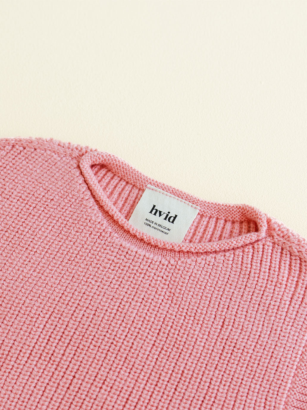 Baby merino Harvey vest BUBBLEGUM