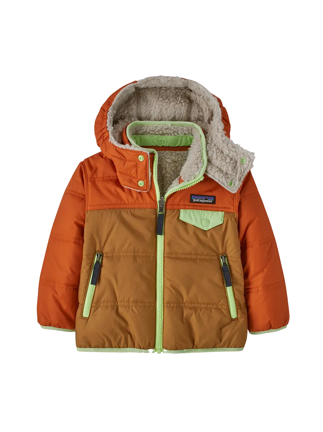 Dwustronna kurtka Baby Reversible Tribbles Hoody Patagonia BEBE Concept 