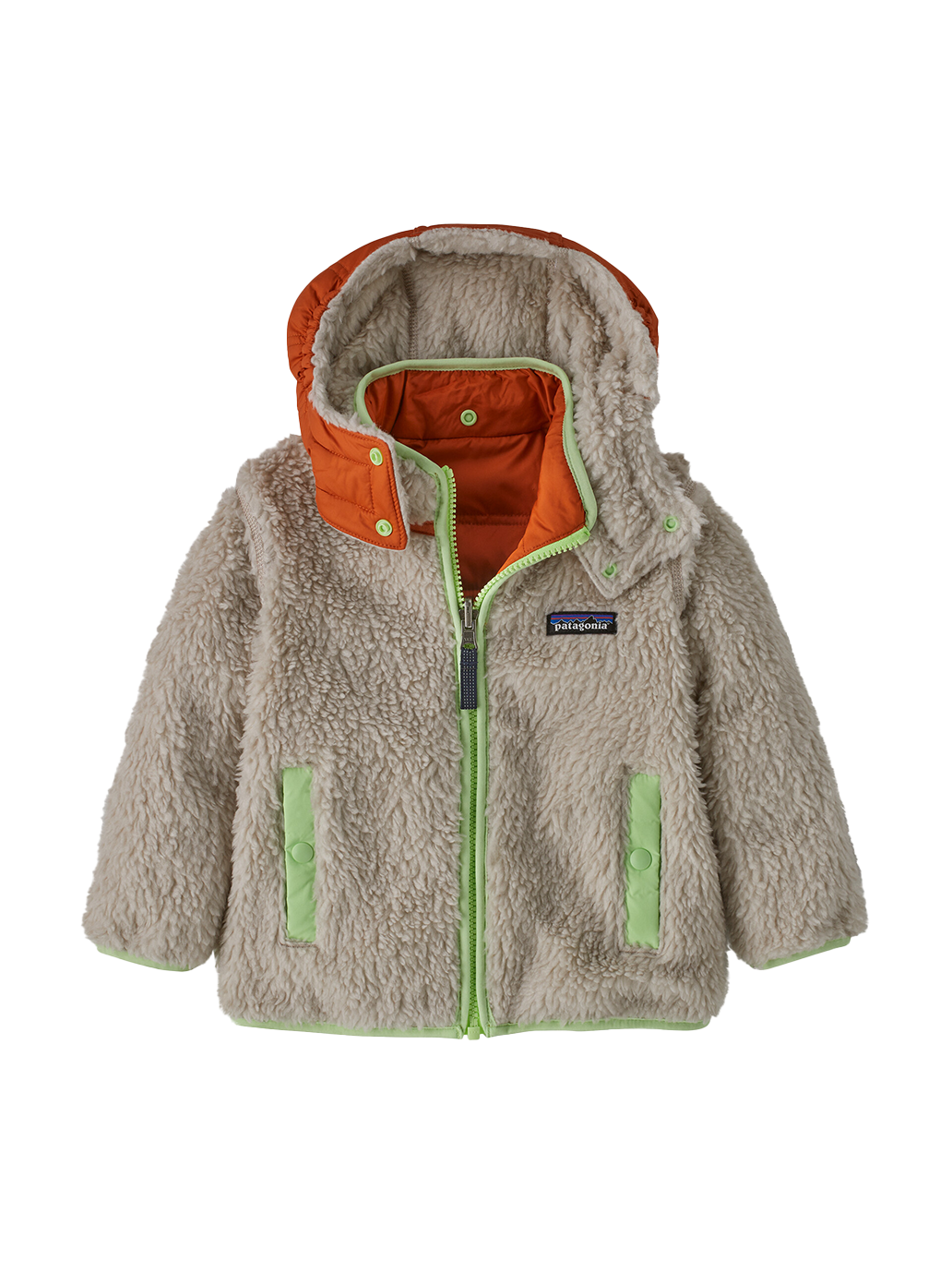 Dwustronna kurtka Baby Reversible Tribbles Hoody NEST BROWN