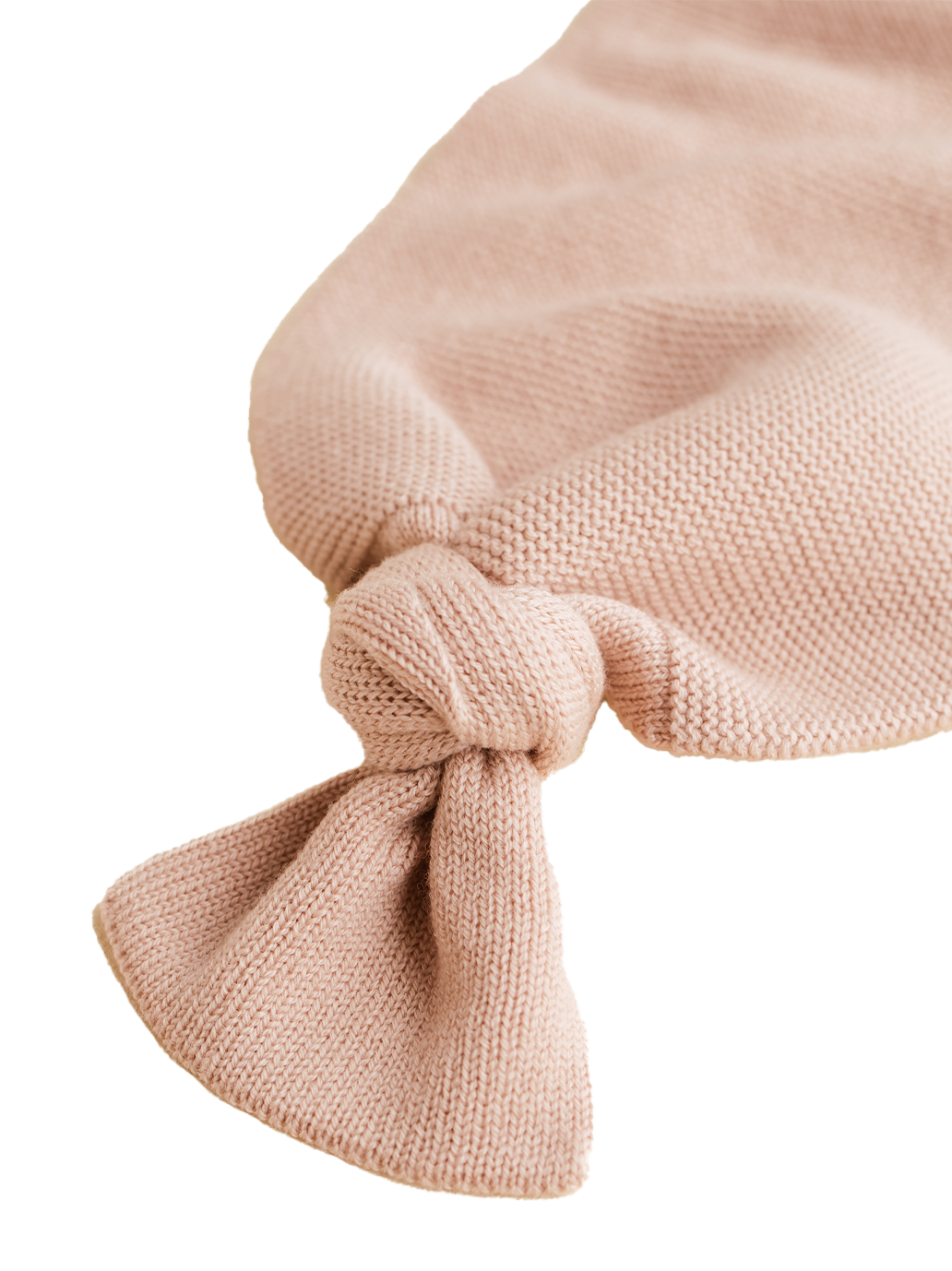 Kokonová dětská deka z merino vlny APRICOT