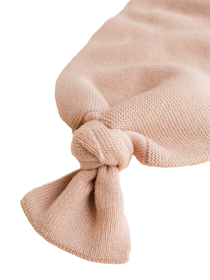 Kokonová dětská deka z merino vlny APRICOT