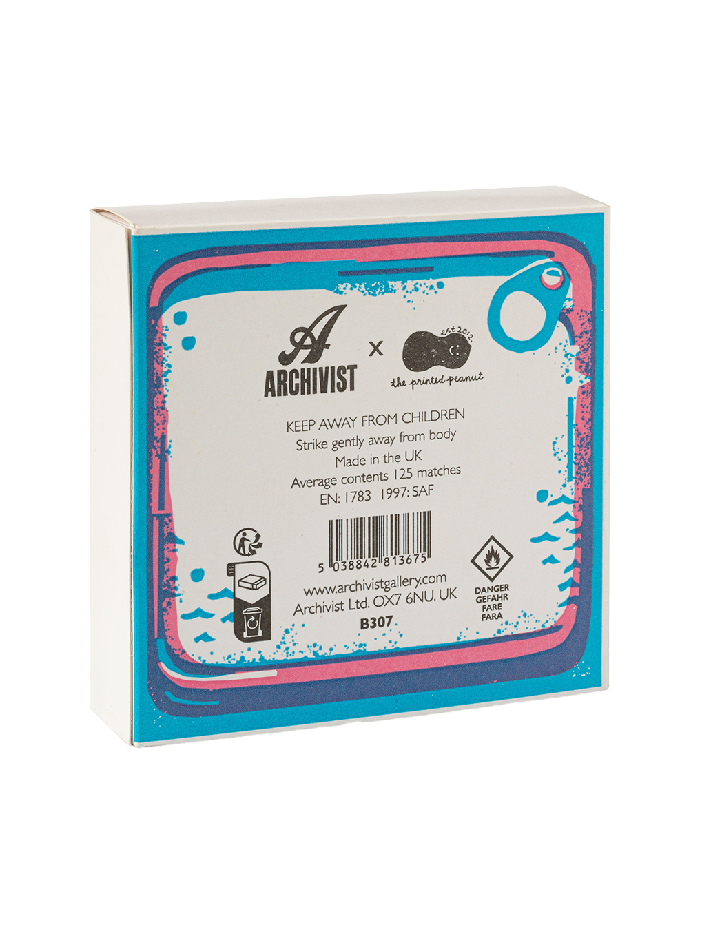 Елітні сірники в декоративній коробці SARDINES