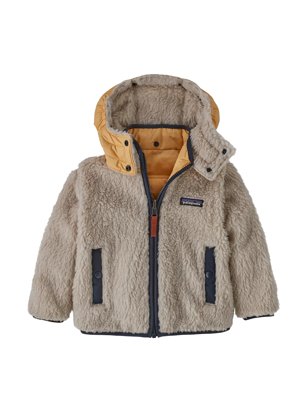 Dwustronna kurtka Baby Reversible Tribbles Hoody Patagonia BEBE Concept 