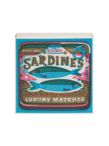 Елітні сірники в декоративній коробці SARDINES