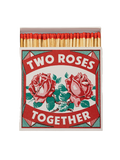 Luksusowe zapałki w ozdobnym pudełku TWO ROSES