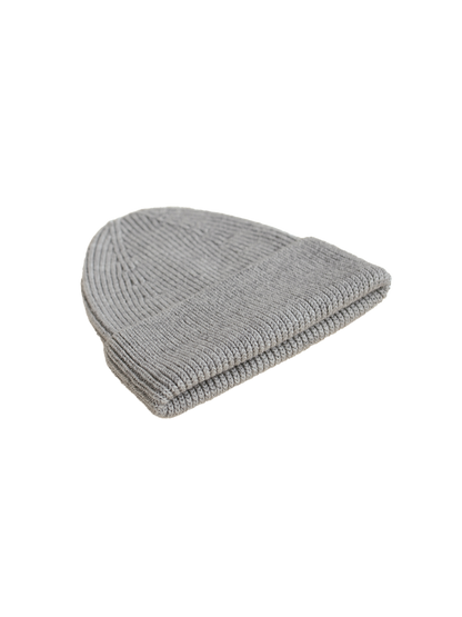 Bonnet Fonzie en laine mérinos pour toutes les saisons GREY MELANGE