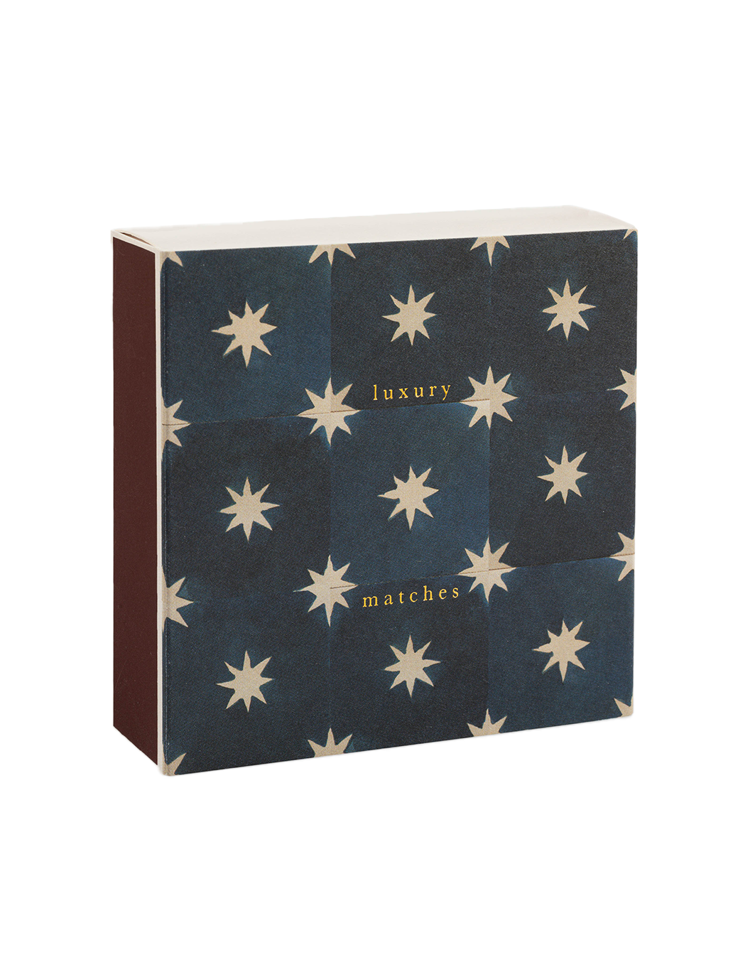 Luksusowe zapałki w ozdobnym pudełku NAVY STAR TILE