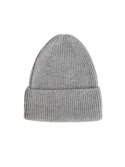 Bonnet Fonzie en laine mérinos pour toutes les saisons GREY MELANGE