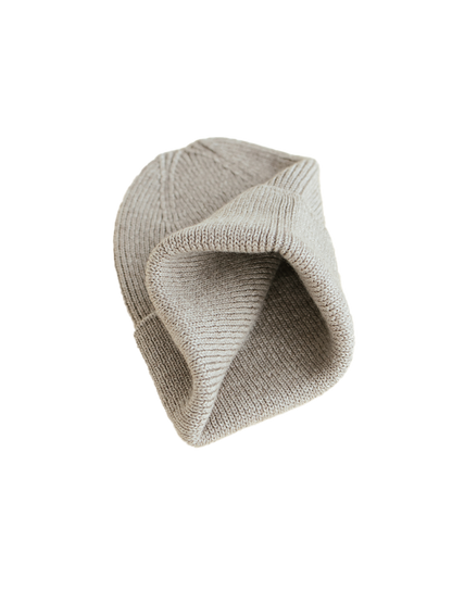 Merino Beanie Newborn 0+ PEBBLE