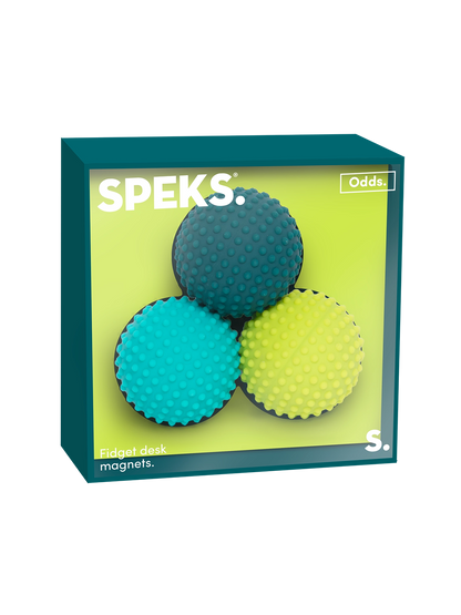 Odds Silikonmagnet-Stressbälle GREEN DOTS