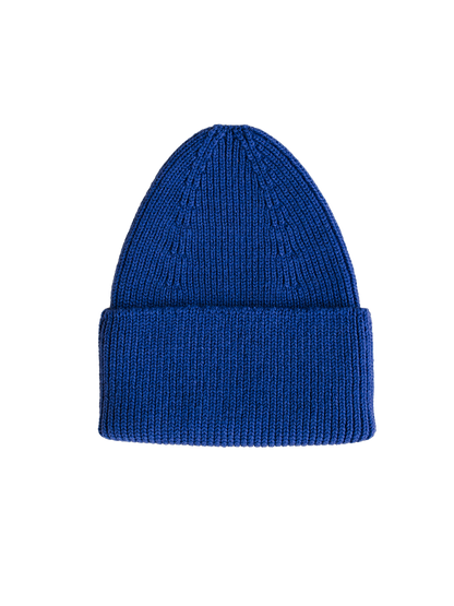 Całoroczna czapka merino Fonzie Beanie COBALT BLUE