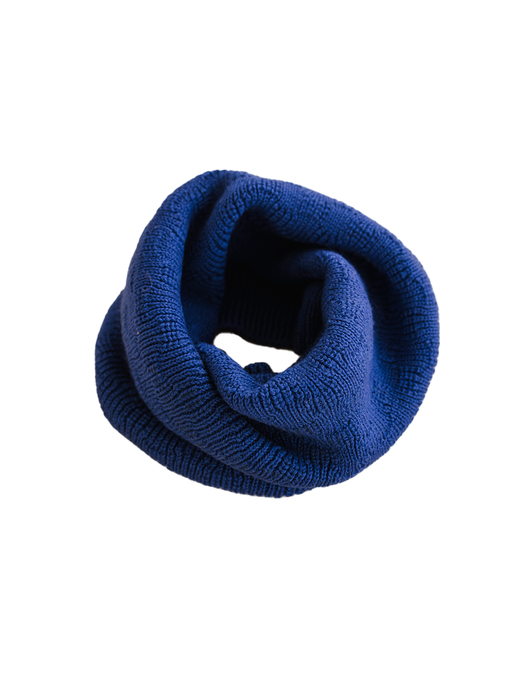 Sciarpa in morbida lana merino Gigi COBALT BLUE