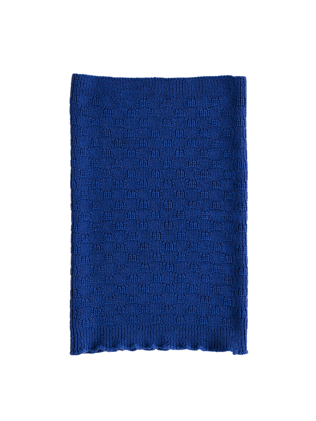 Sciarpa in morbida lana merino Gigi COBALT BLUE