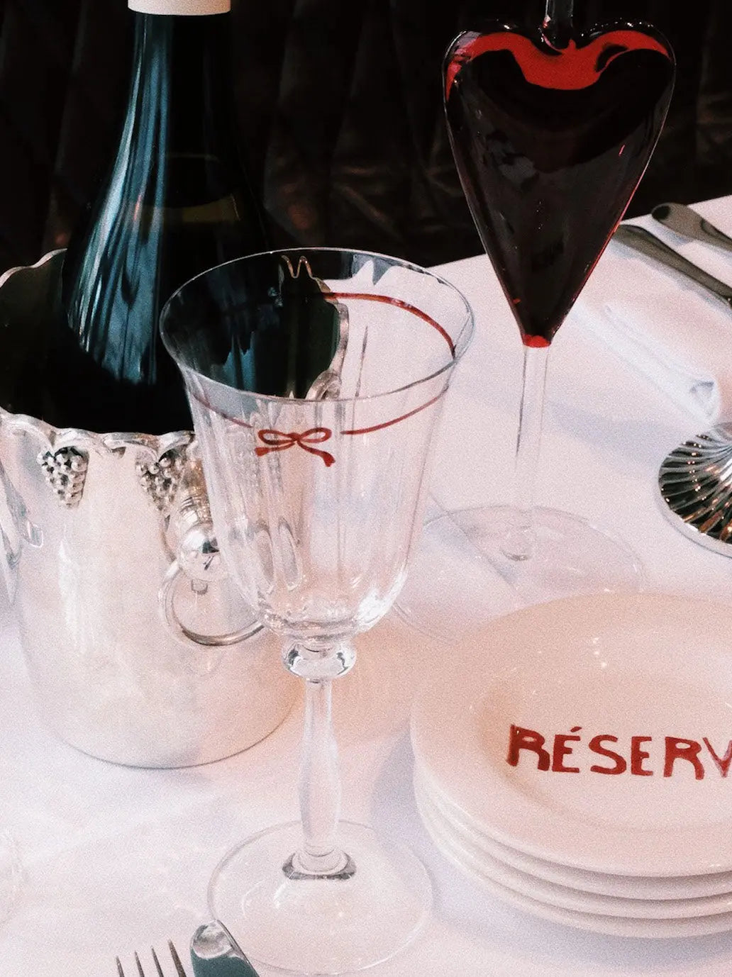 OUTLET Zestaw kieliszków do wina - 1 kieliszek bébé concept BÉBÉ Concept 