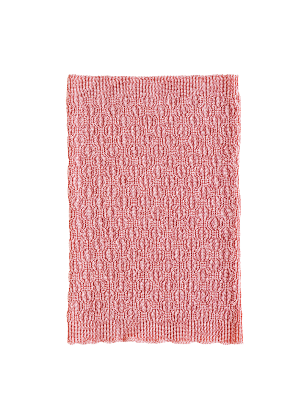 Šála z měkké merino vlny Gigi BUBBLEGUM