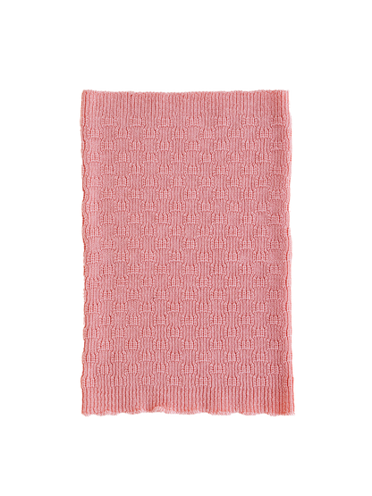 Šála z měkké merino vlny Gigi BUBBLEGUM