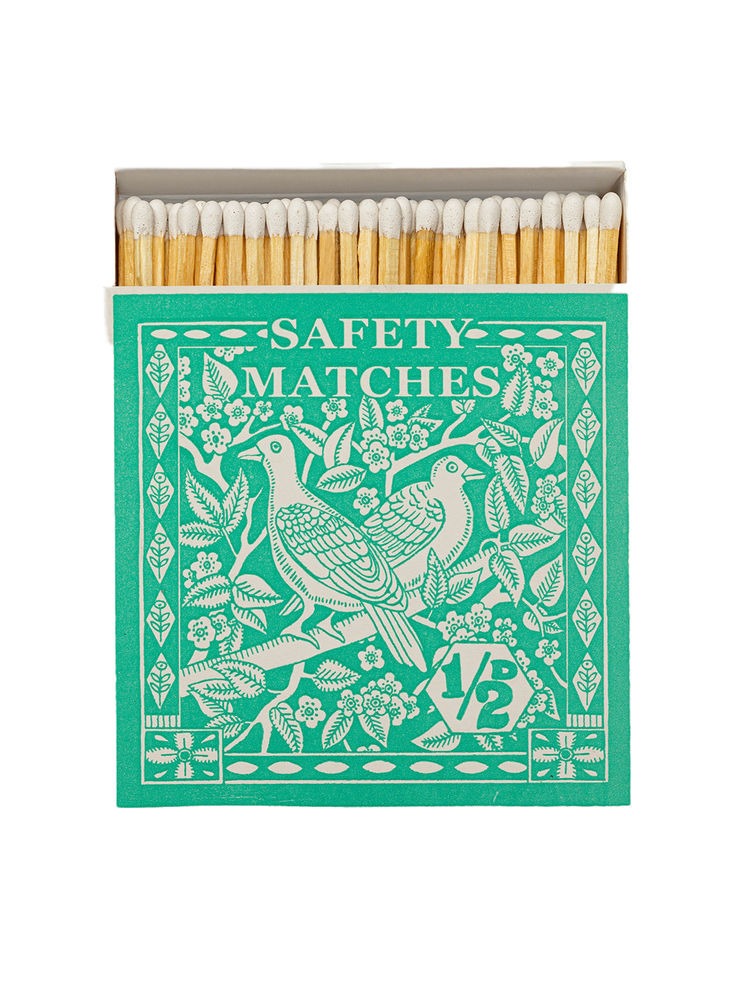 Fiammiferi di lusso in una scatola quadrata decorativa BRIDY STAMP