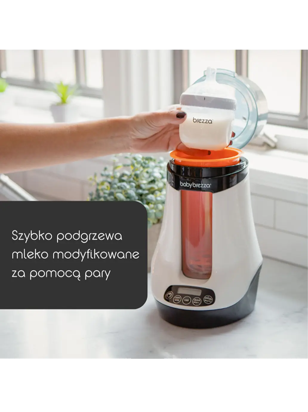 Inteligentny podgrzewacz do butelek Safe + Smart Baby Brezza BEBE Concept 
