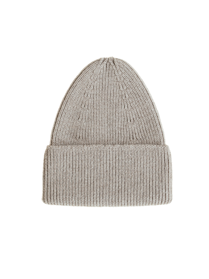 Čepice z merino vlny Fonzie Adult PEBBLE