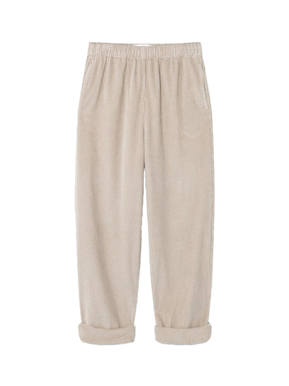 Pantalon en velours côtelé Padow MASTIC