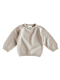 Bezešvý svetr z merino vlny Georgette PEBBLE