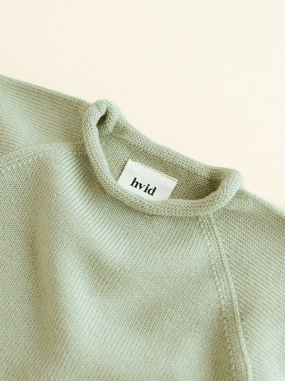 Maglione in lana merino senza cuciture Georgette MINT
