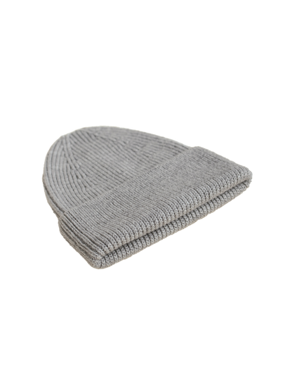 Čepice z merino vlny Fonzie Adult GREY MELANGE
