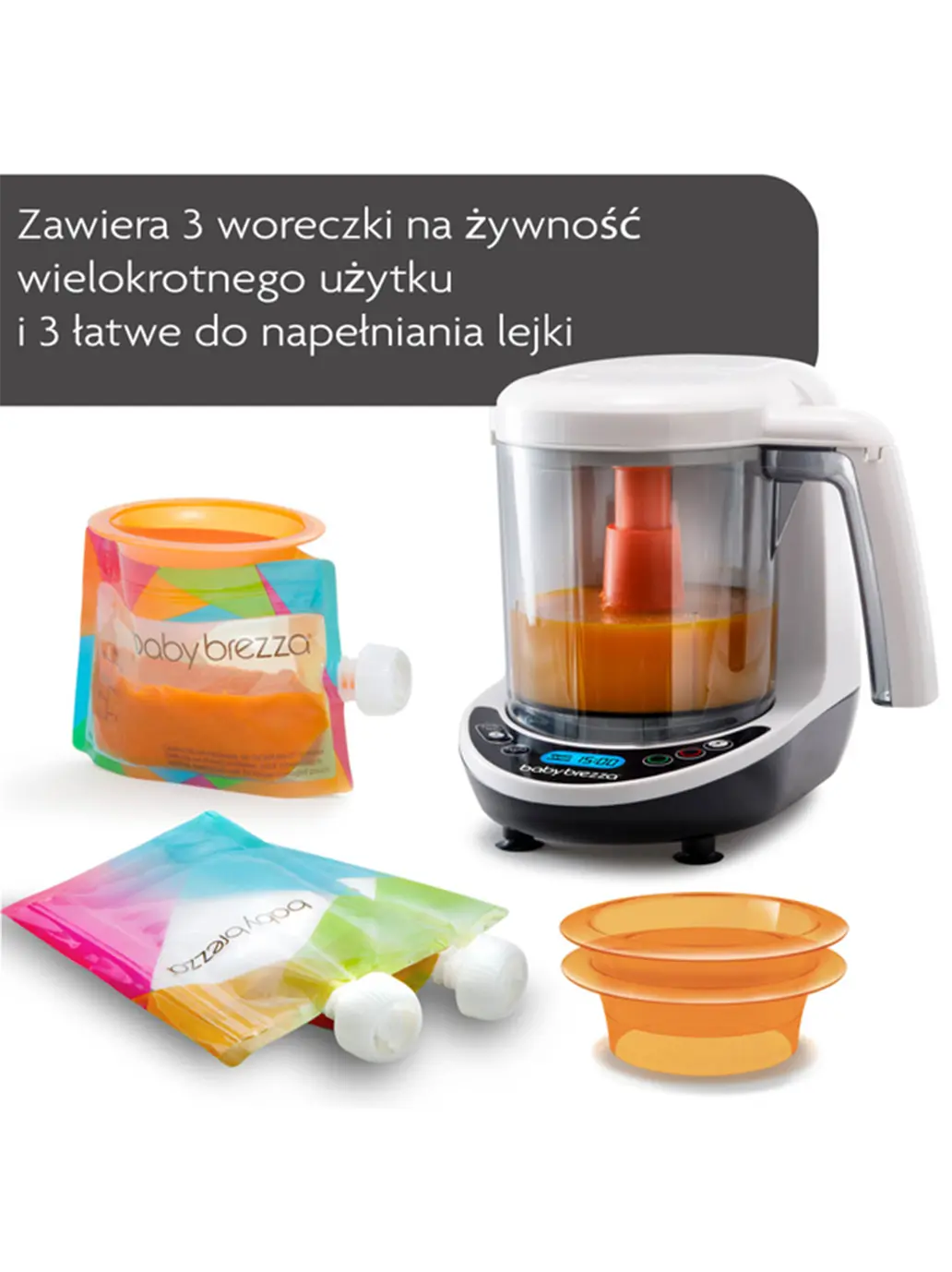 Robot kuchenny Food Maker Deluxe Baby Brezza BEBE Concept 