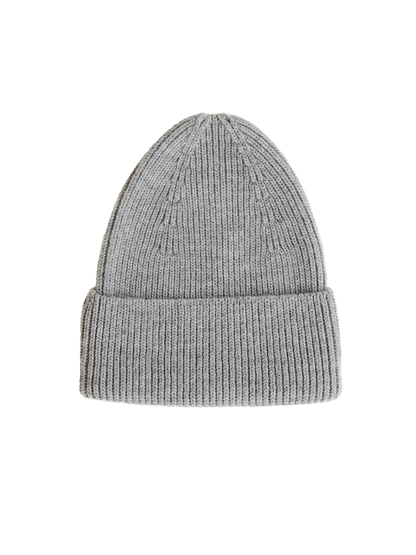 Čepice z merino vlny Fonzie Adult GREY MELANGE