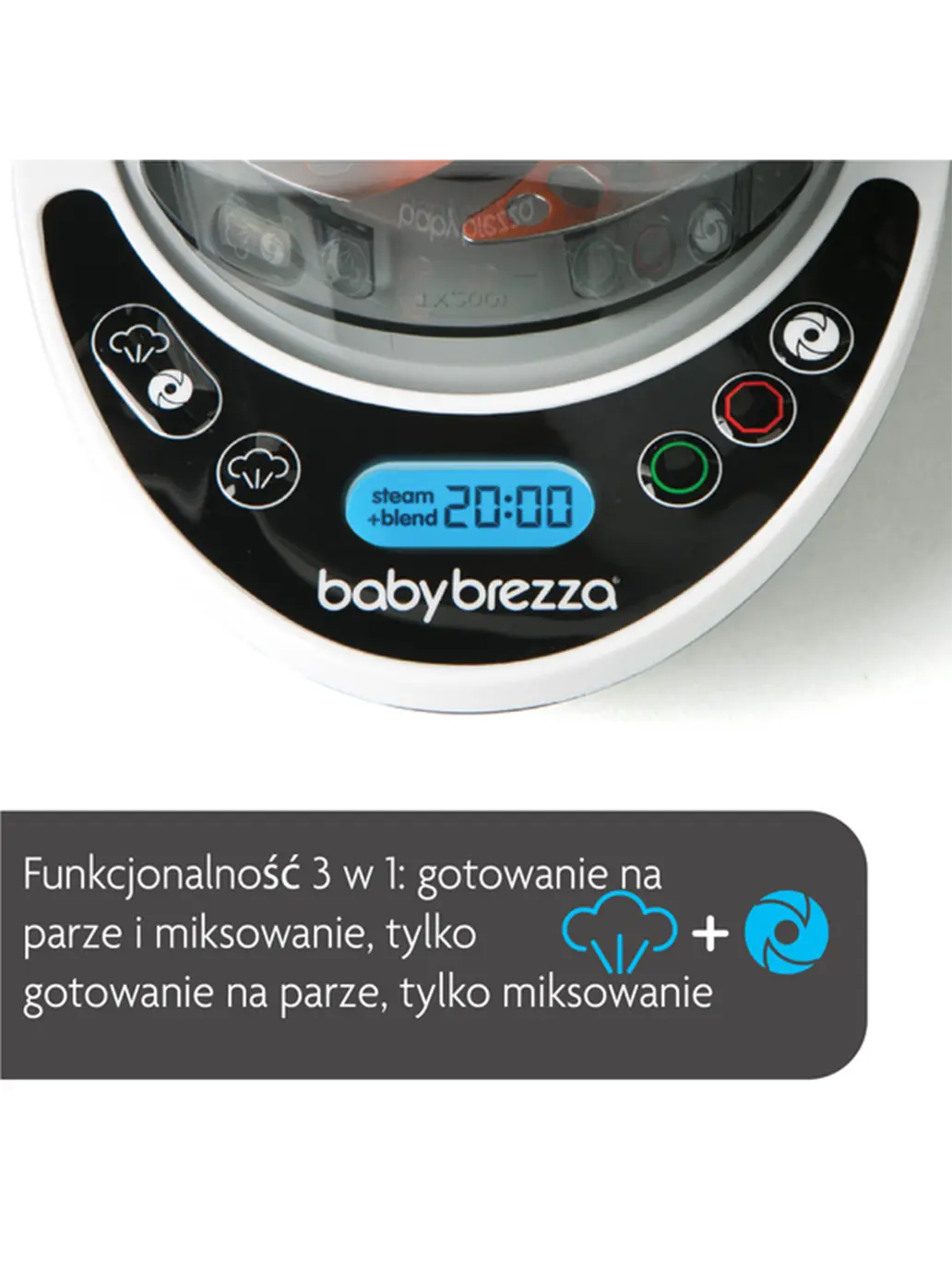 Robot kuchenny Food Maker Deluxe Baby Brezza BEBE Concept 