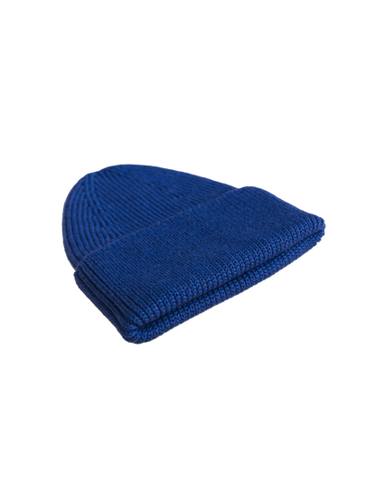 Mütze aus Merinowolle Fonzie Adult COBALT BLUE