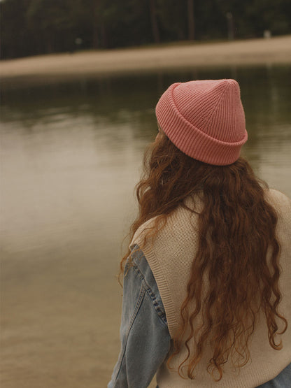 Bonnet en laine mérinos Fonzie Adulte BUBBLEGUM