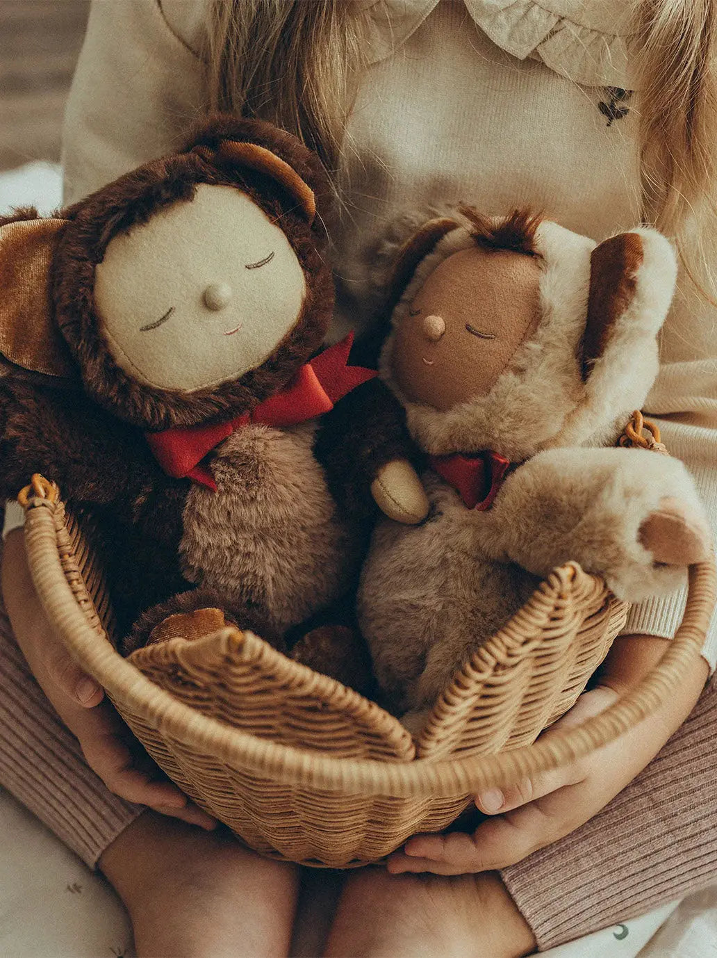 Miękka laleczka z uszami Cozy Dinkum Olli Ella BEBE Concept 