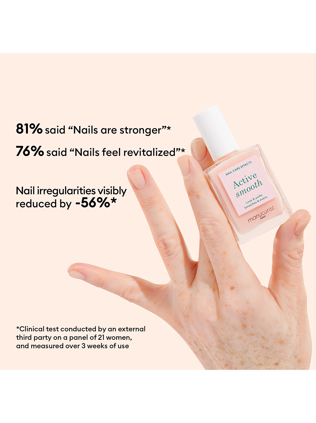 Pflegender Nagellack Active Smooth