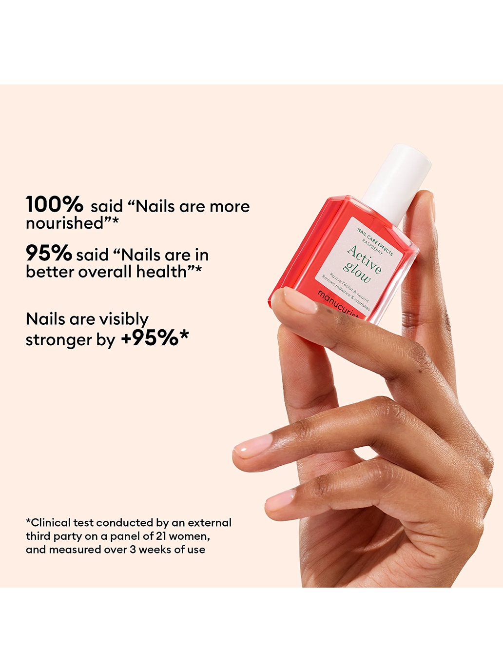 Pflegender Nagellack Active Glow