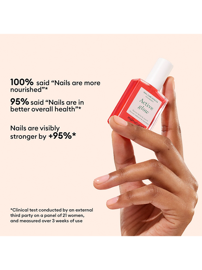 Pflegender Nagellack Active Glow GLOW RASPBERRY
