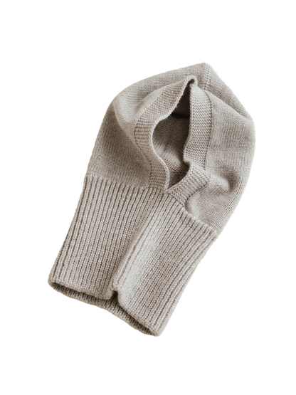 Kominiarka z wełny merino Eddy PEBBLE