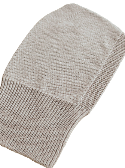 Kominiarka z wełny merino Eddy PEBBLE