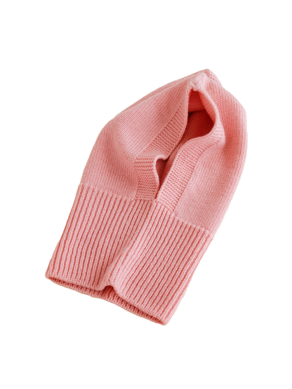 Kominiarka z wełny merino Eddy BUBBLEGUM