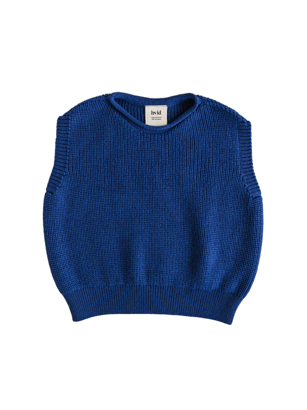 Kamizelka z wełny merino Harvey Kids COBALT BLUE