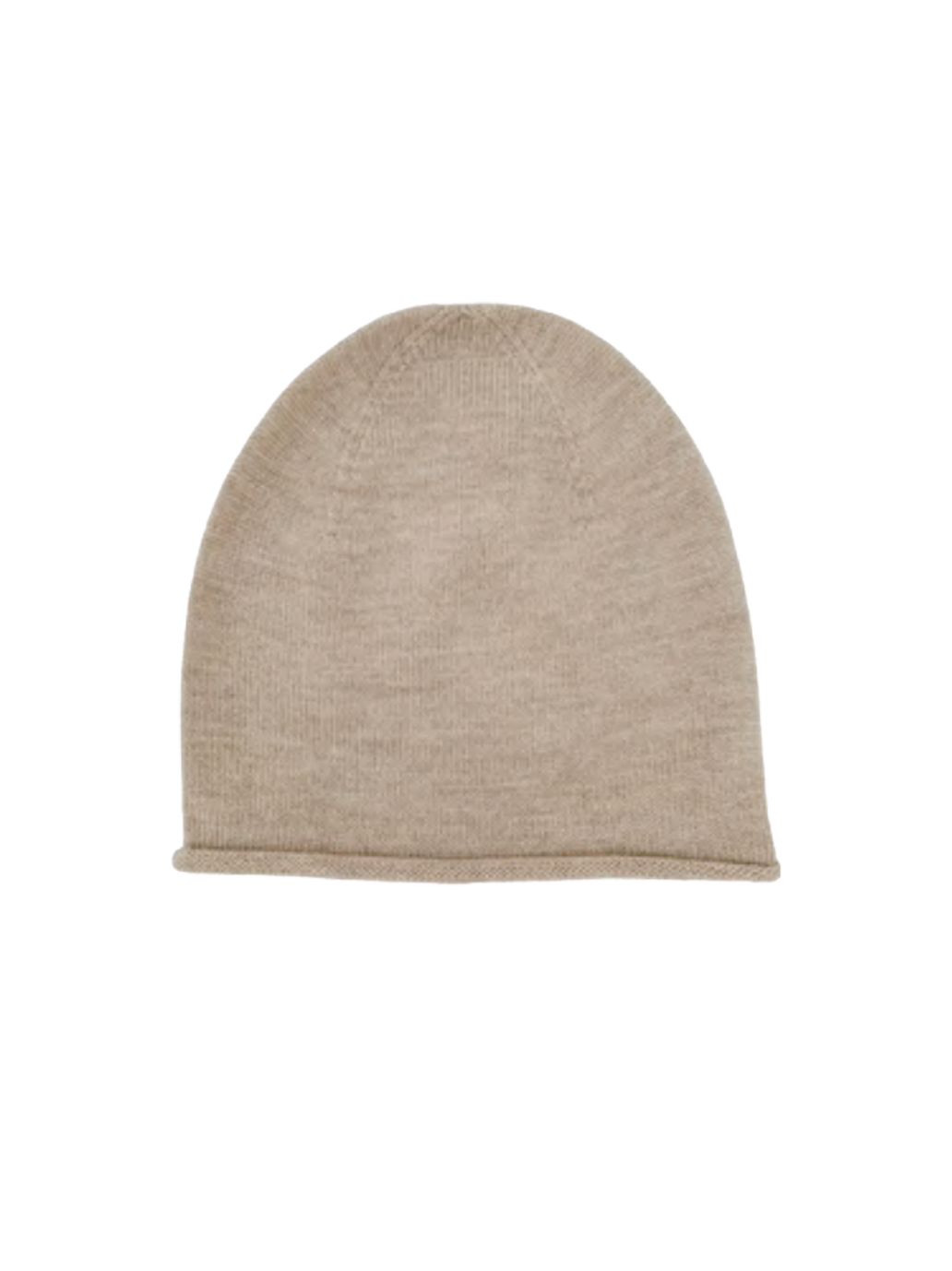 Cienka czapka z wełny merino Efa SAND