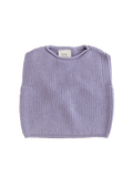 Baby merino Harvey vest LILAC