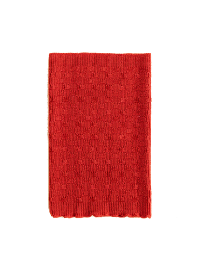Scarf made of soft merino wool Gigi RED