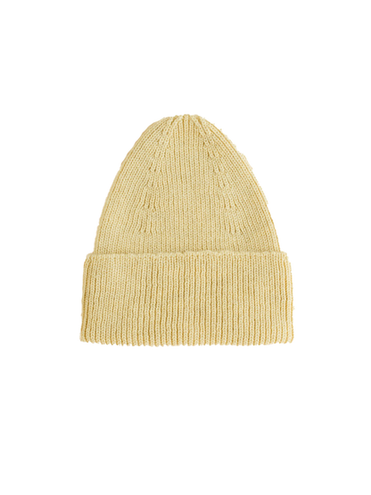 Berretto in lana merino Fonzie Adulto LIGHT YELLOW